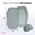 Grounding Baby Crib Sheet