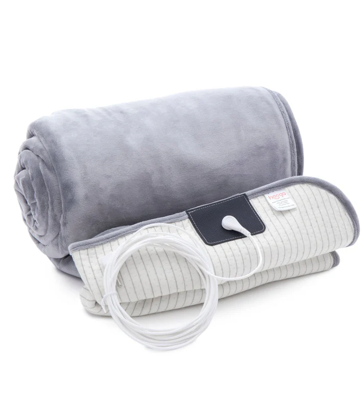 Full-size Grounding Blanket measuring 60"x80". This blanket is perfect for covering your entire body, ensuring maximum contact with the Earth's natural energy for enhanced health benefits, including reduced inflammation and improved sleep quality.