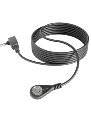 Universal grounding cord 15 feet long. This grounding cord provides extended reach, allowing you to connect your grounding products to the nearest grounding point. The 15-foot length ensures flexibility and convenience, making it easy to stay grounded and enjoy the health benefits of earthing in any room.